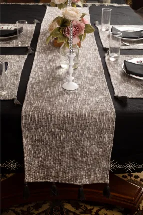 Melange Table Linen (Pack of 14 Pieces | 6 Seater)