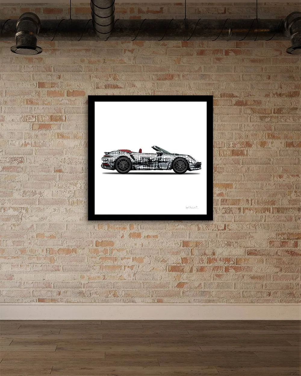 1 - Dark Matrix Car by Jumper Maybach® (Print on Paper)