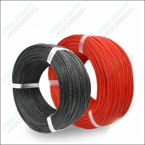 1 Meter Red And Black 10a 220v Flexible Wire In Pakistan