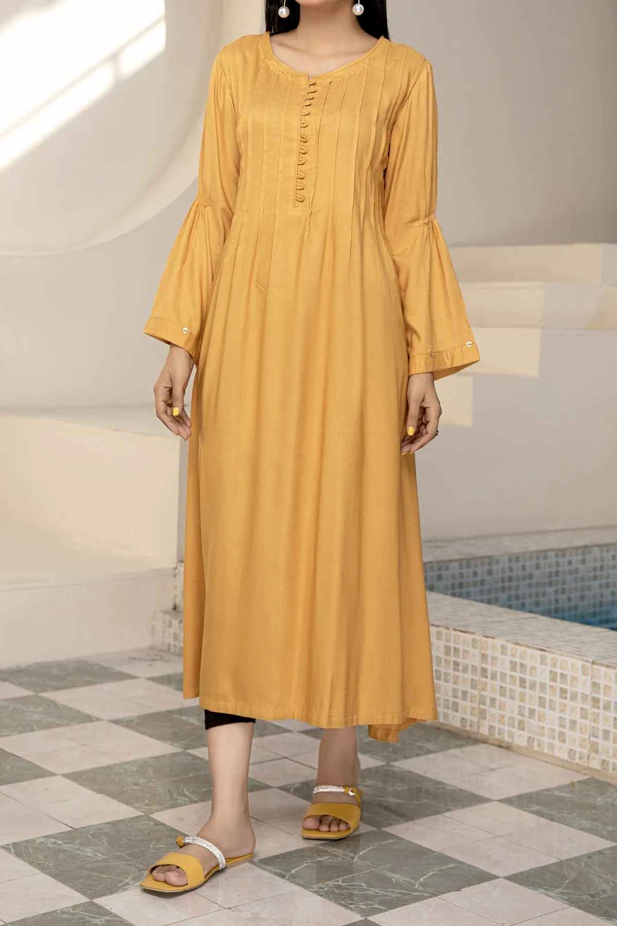 1PIECE LINEN KURTA | LELK-19