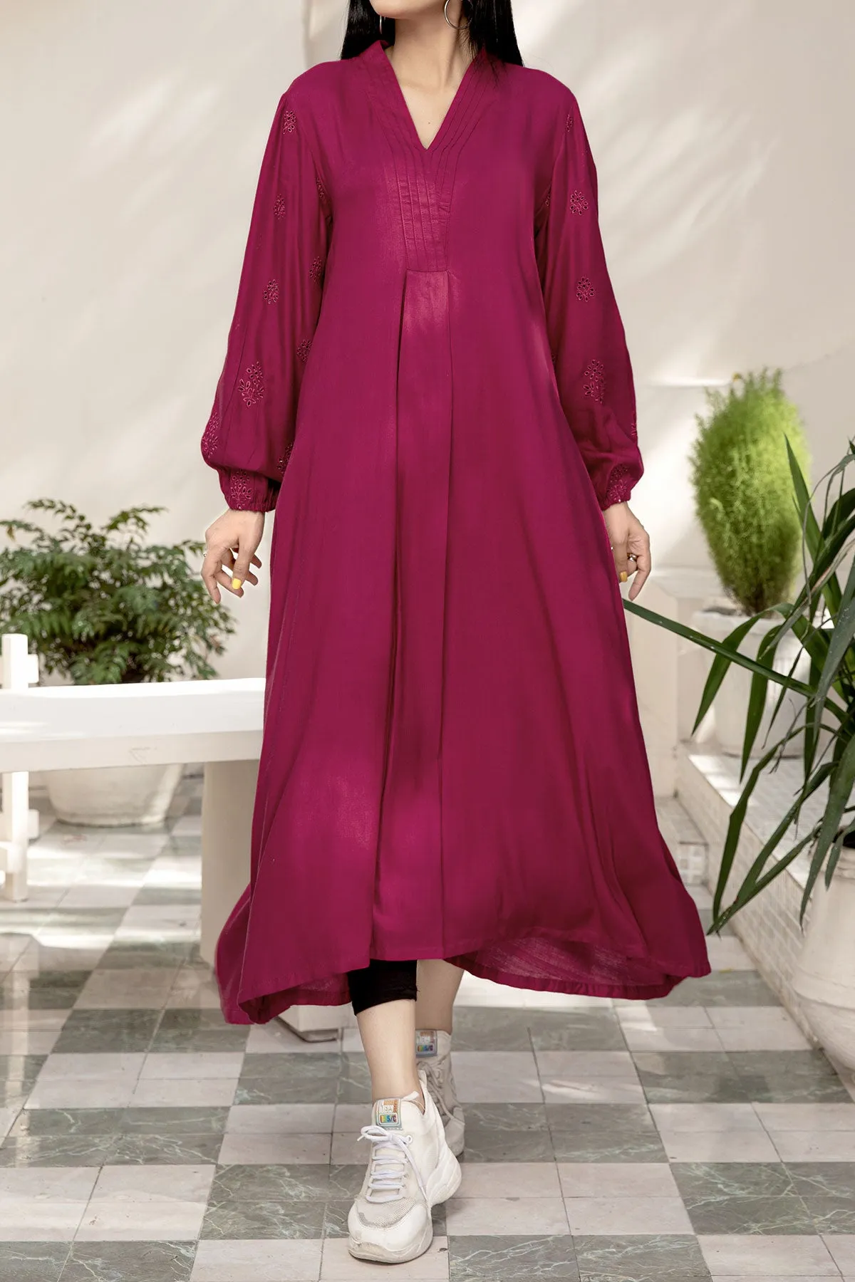 1PIECE LINEN KURTA | LELK-28