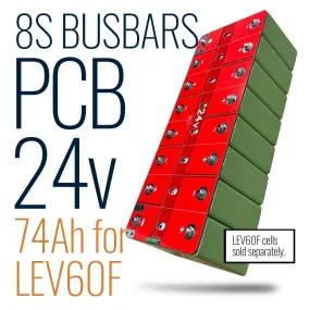 24v 8S Busbar PCBs for LEV60F Cells !CLEARANCE!