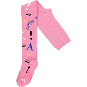 A DEE - Gazette Symbols Tights - Candy Pink