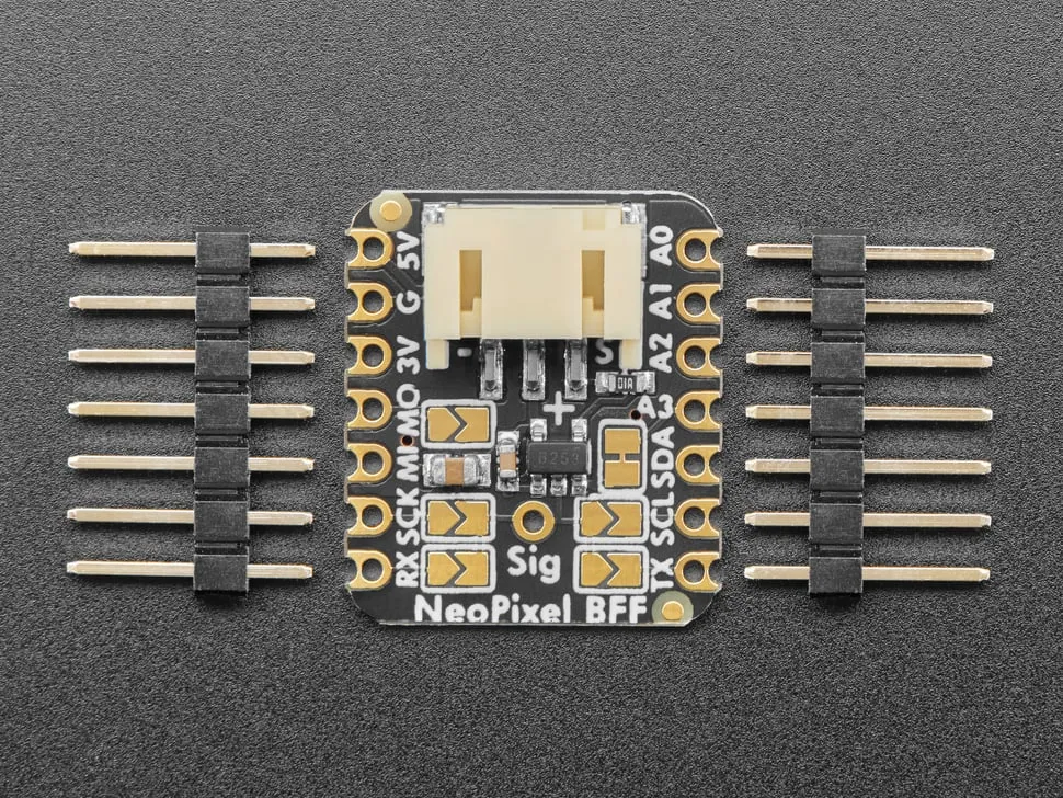 Adafruit NeoPixel Driver BFF Add-On for QT Py and Xiao