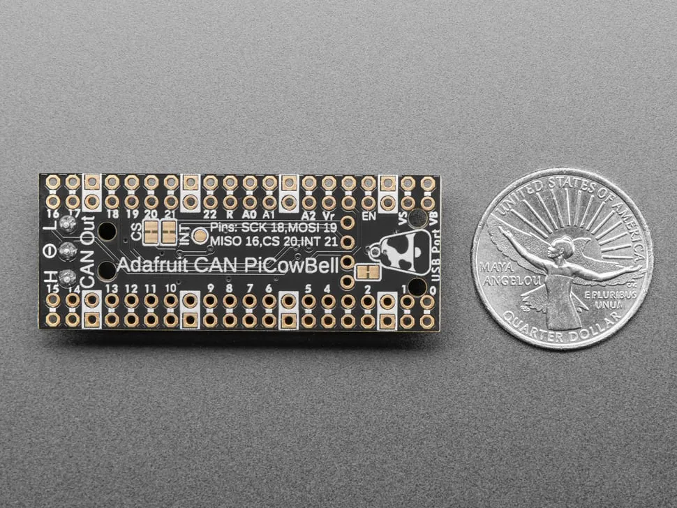 Adafruit PiCowbell CAN Bus for Pico - MCP2515 CAN Controller