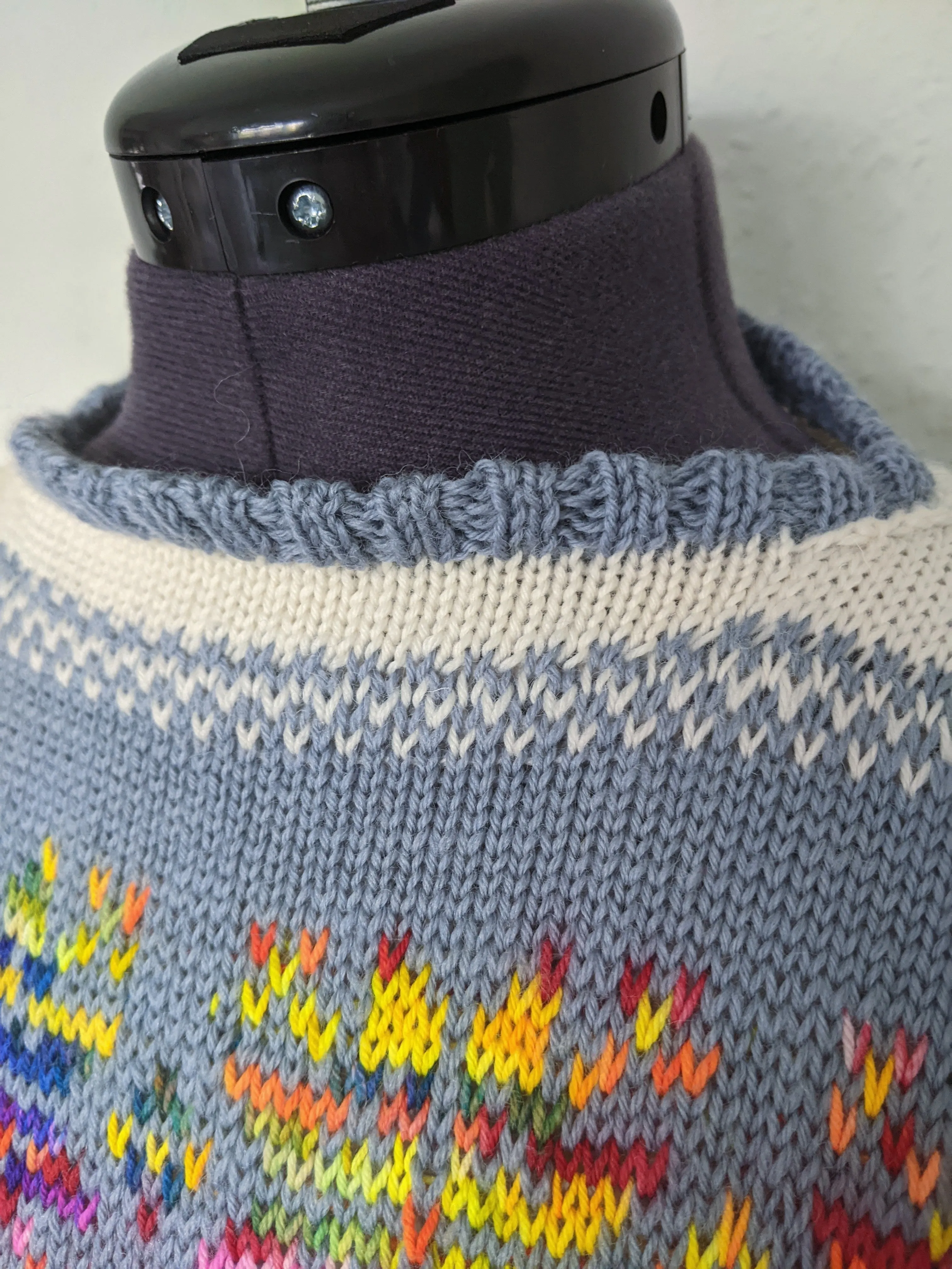 Adults The 'Rainbow Snowflake' Merino Jumper