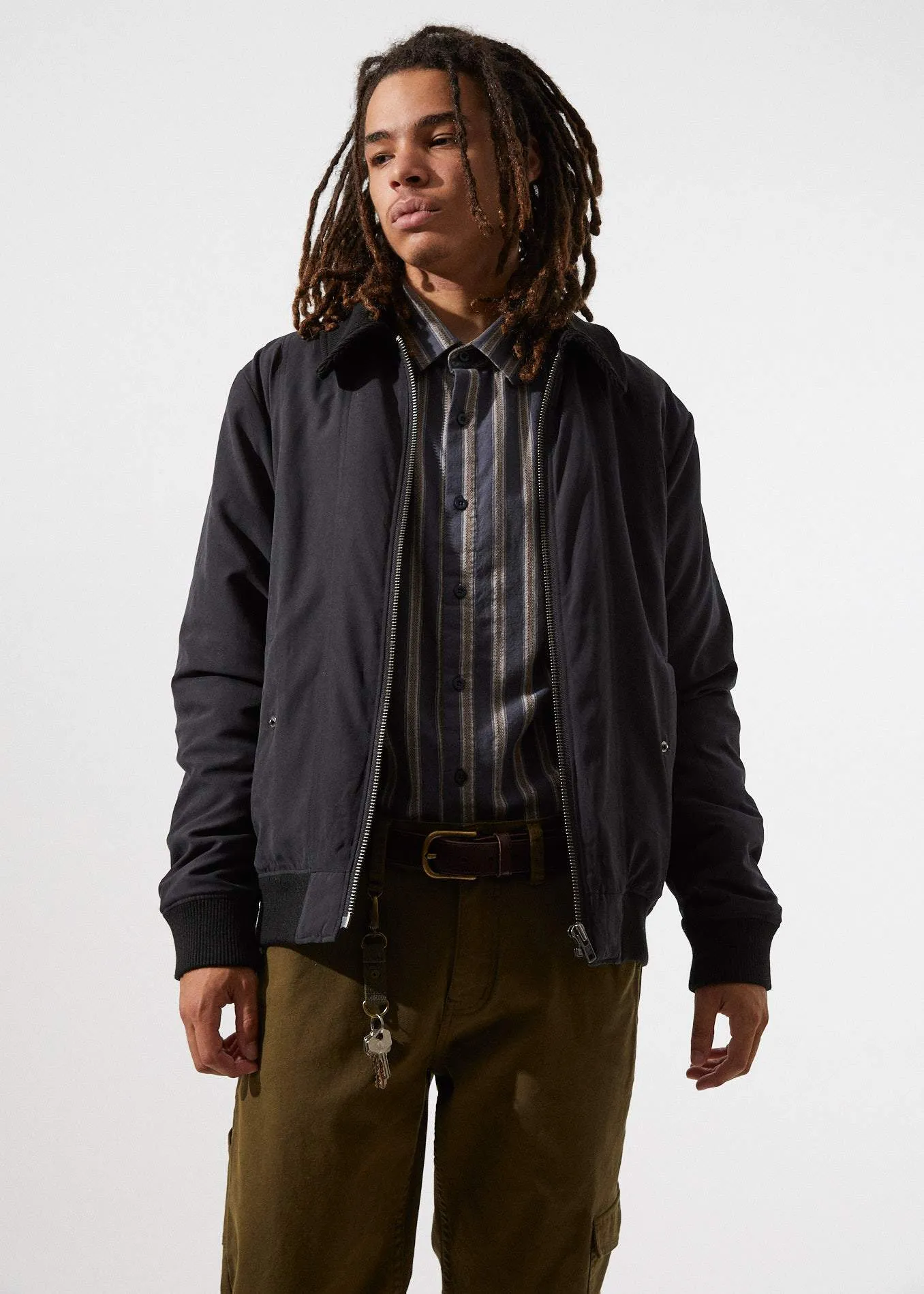 Afends Mens Lenny - Retro Track Jacket