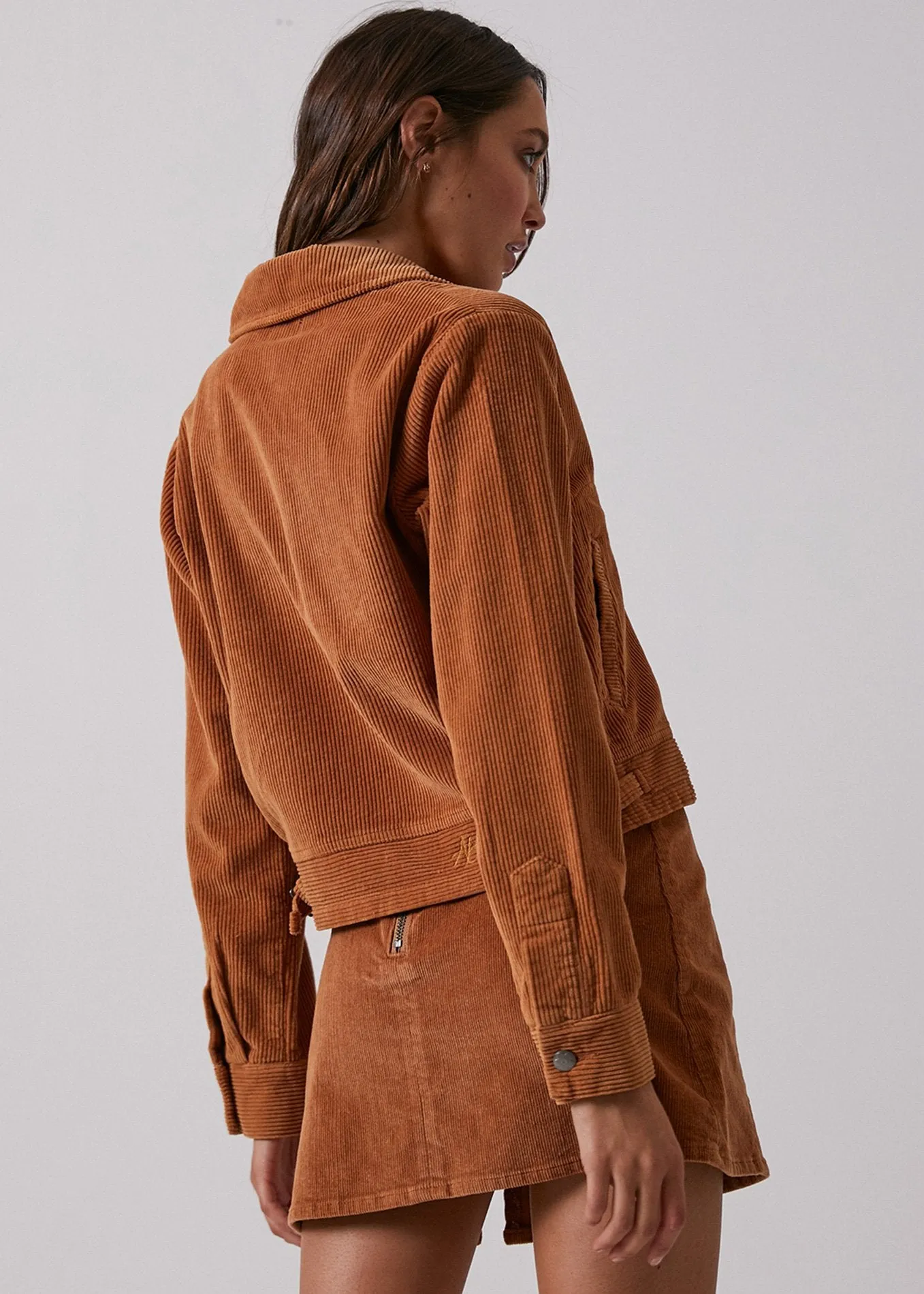 Afends Womens Honey  - Cord Bomber Jacket