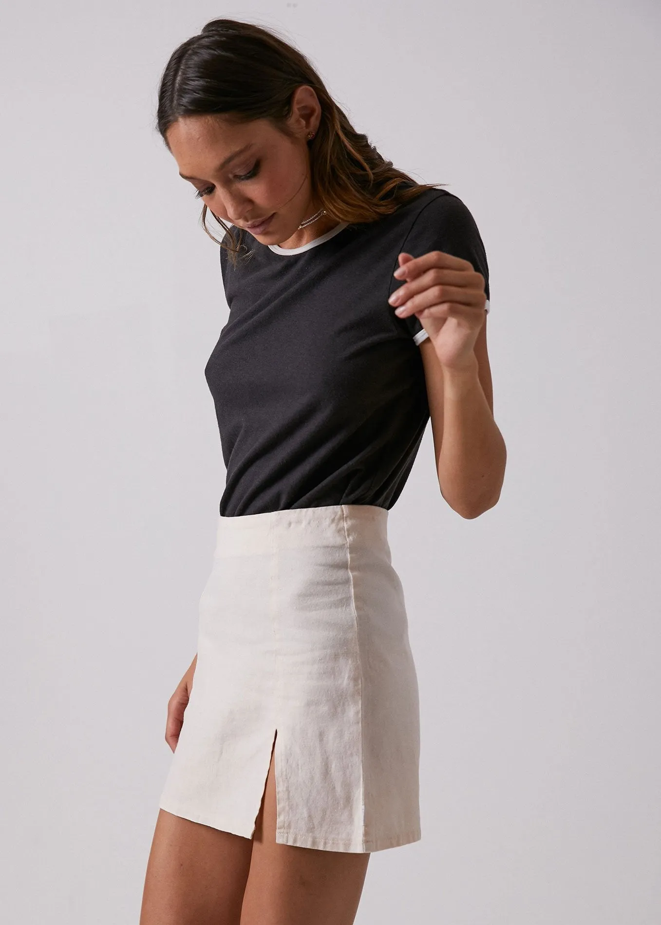 Afends Womens Josie - Hemp Mini Skirt