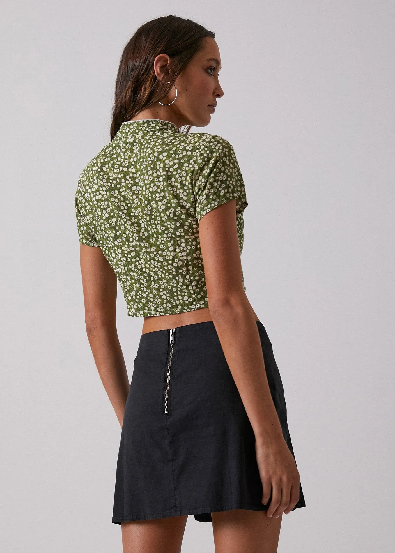 Afends Womens Josie - Hemp Mini Skirt