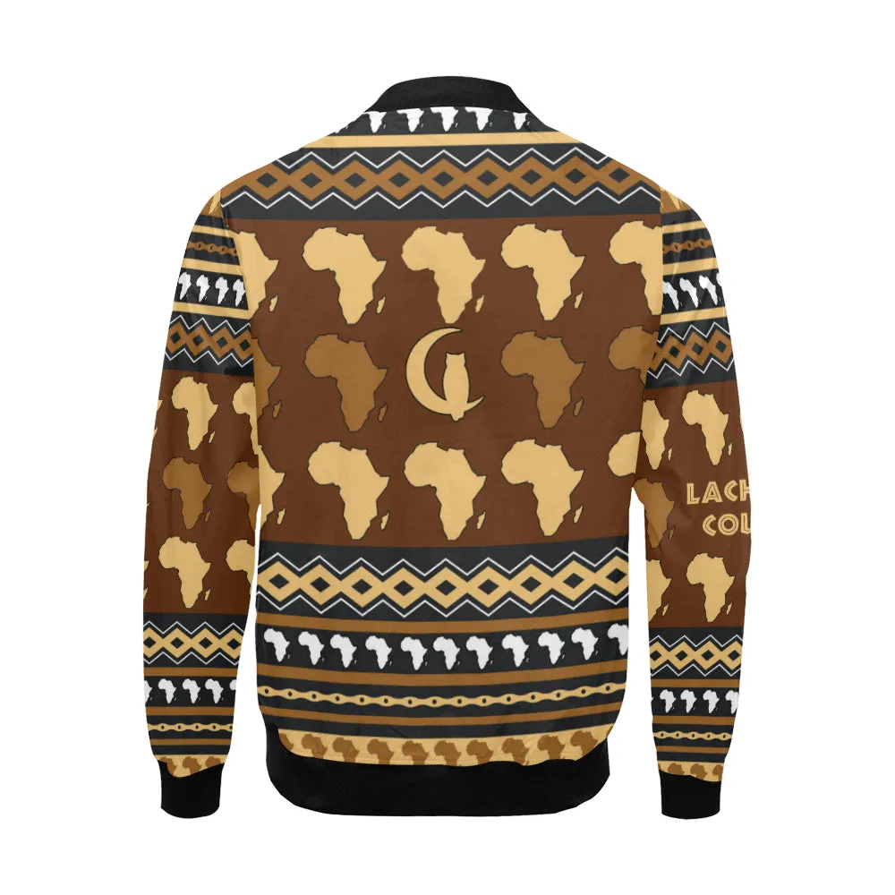 Afrika Ornement Bomber Jacket for Men