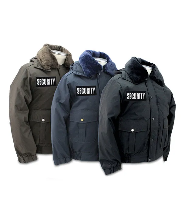 All Season Deluxe Bomber Jacket with Reflective Security ID