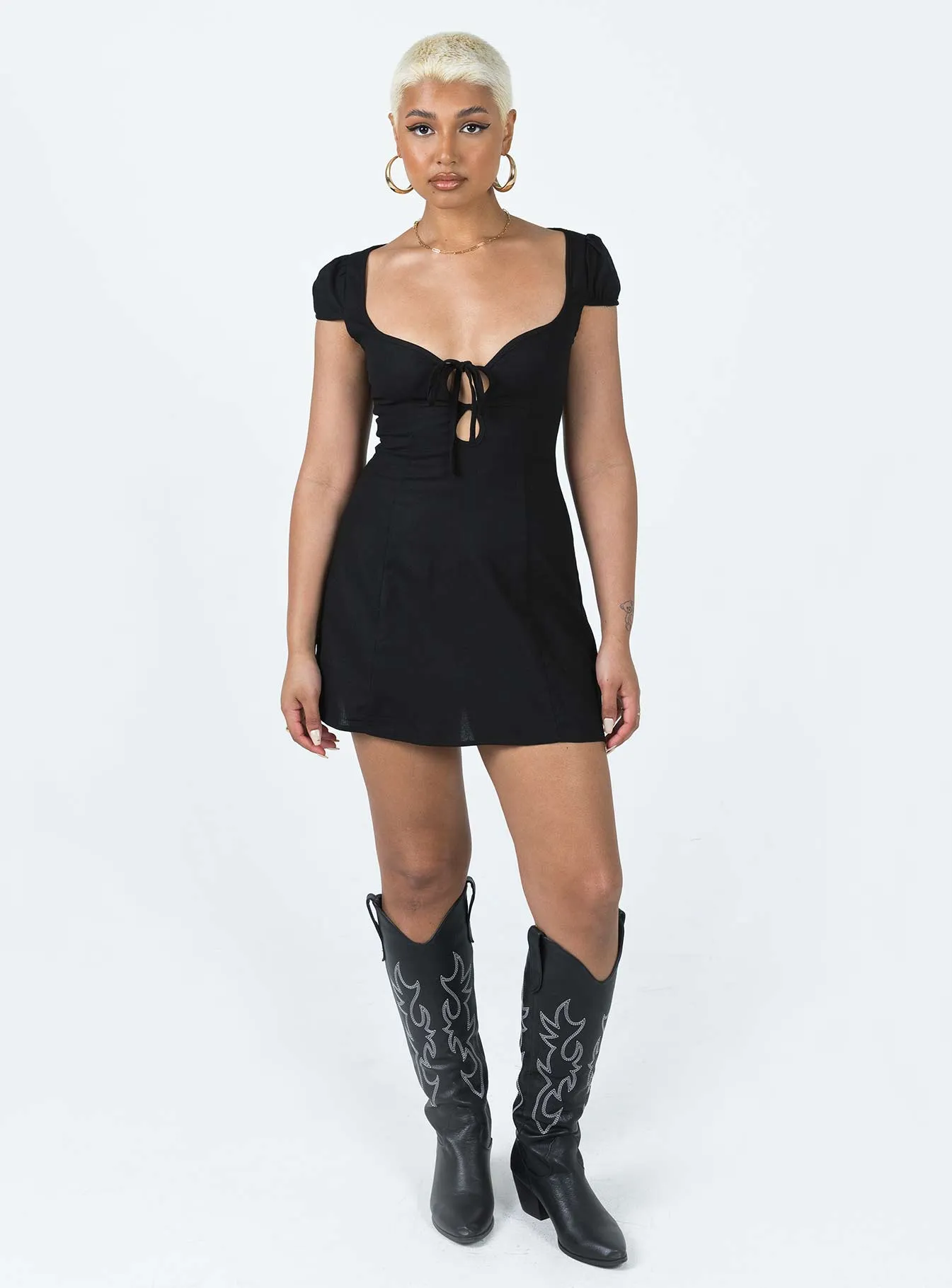 Alora Mini Dress Black