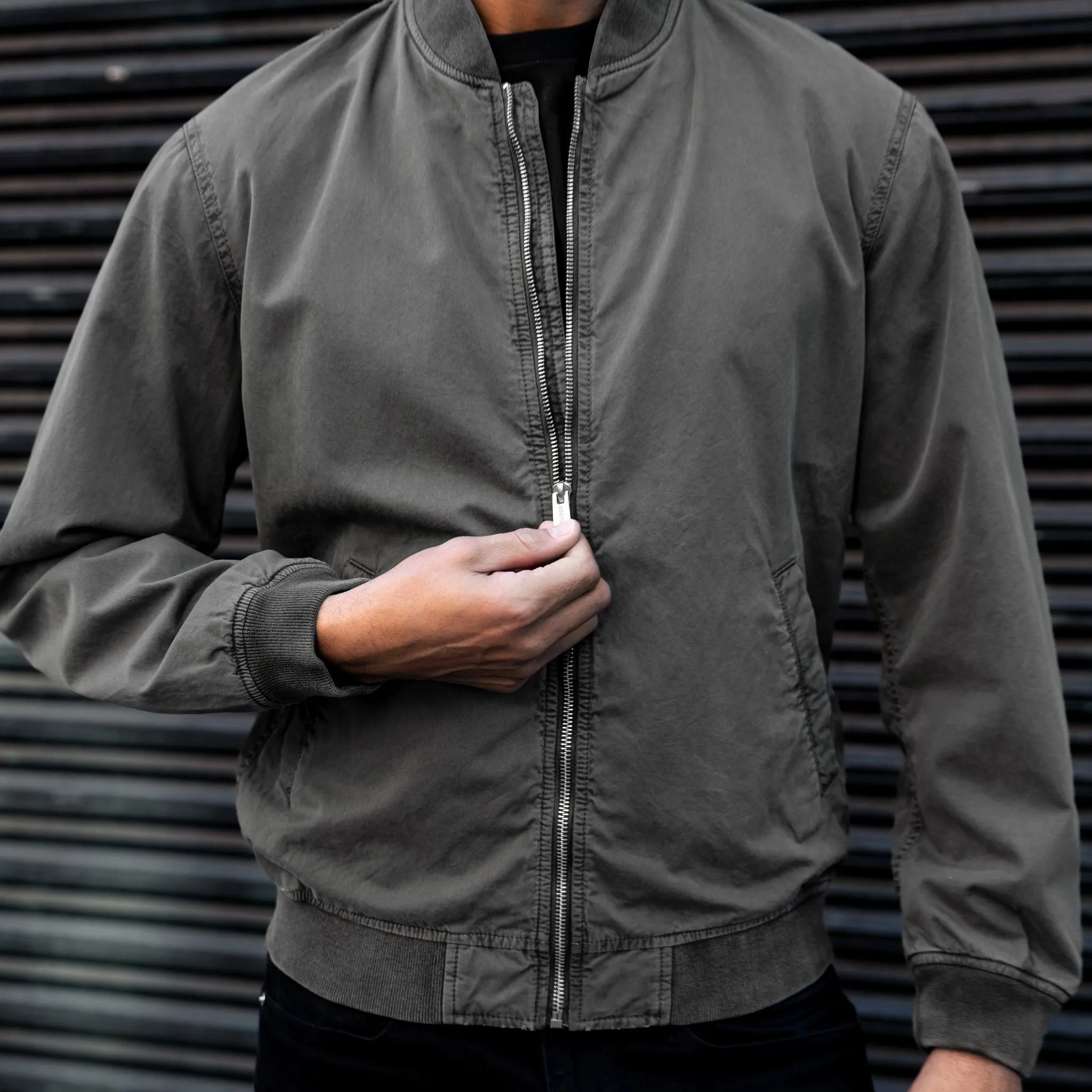 Alpha M Bomber | Grey