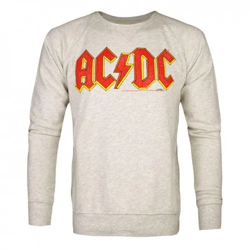 Amplified Official Mens AC/DC Comics Logo Sweatshirt