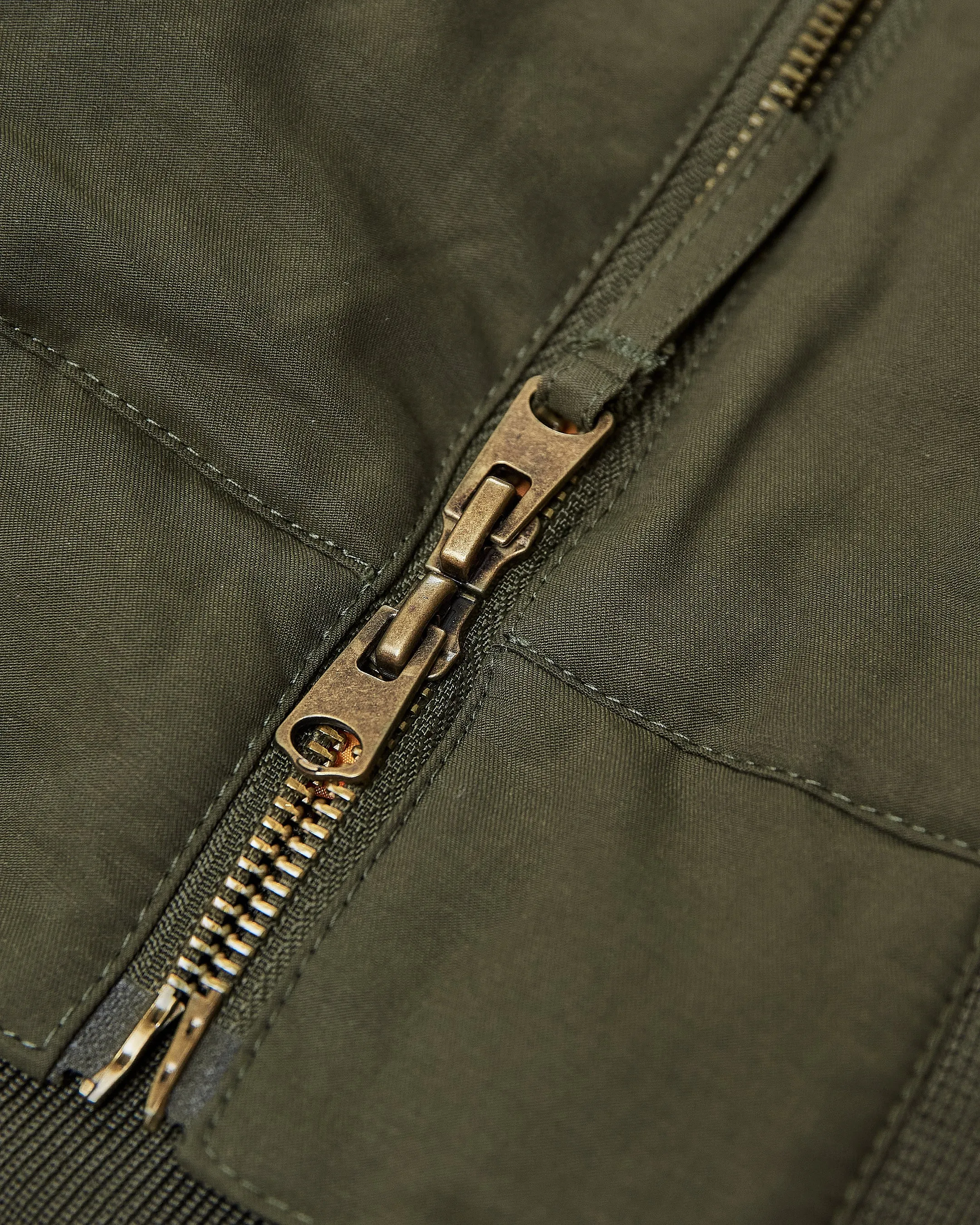 Army Green Bomber Jacket