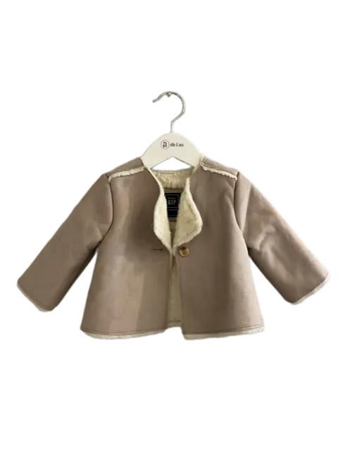 BABY GAP SHEARLING JACKET (SZ 6-12 MONTHS)