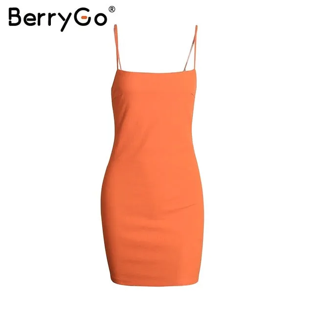 BerryGo Bow casual linen sexy dress Backless 2017 beach summer dress women sundress Slim fit bodycon white short dress vestidos