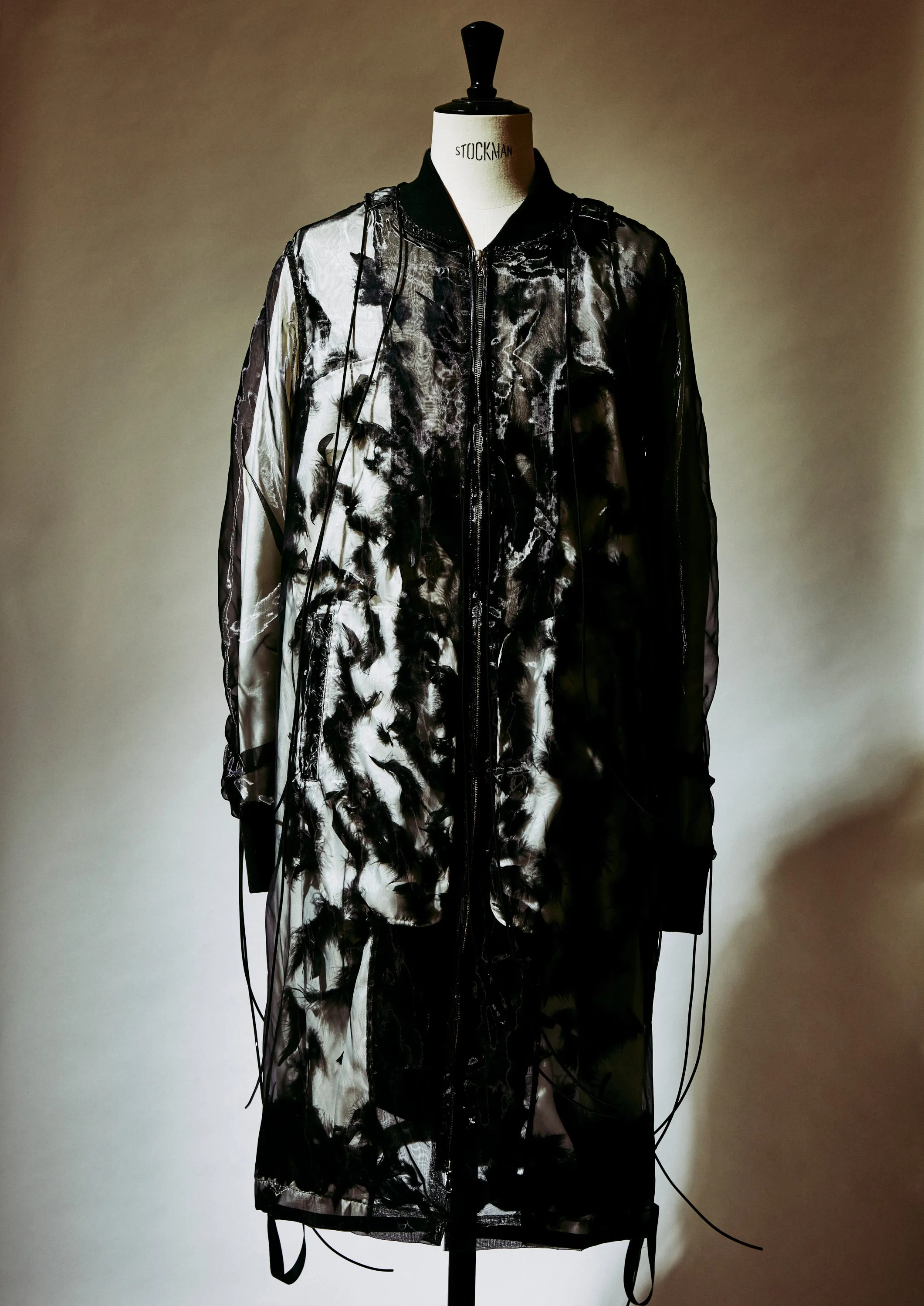 Black Feather Jacket