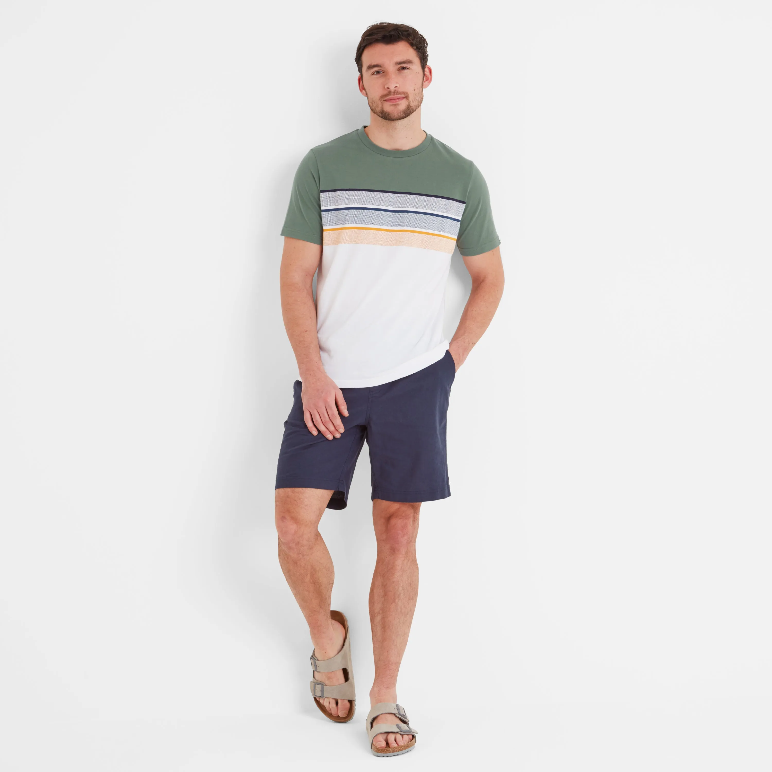 Blaxhall Mens T-Shirt - Light Forest