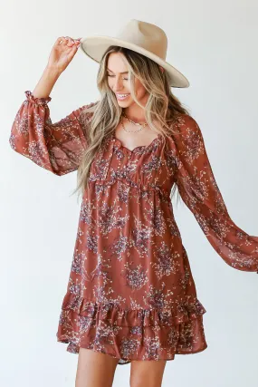 Blooming Darling Floral Babydoll Dress