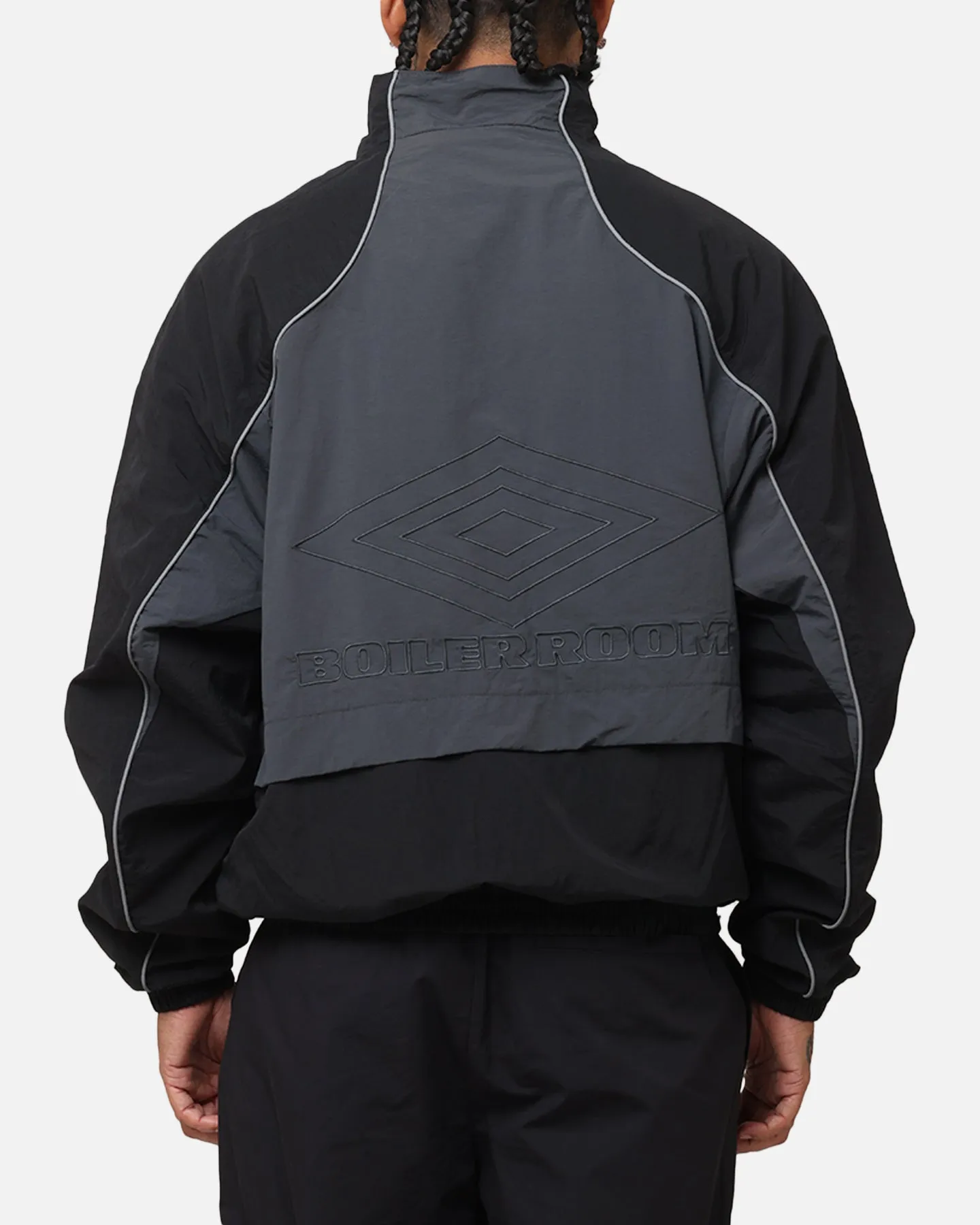 Boiler Room X Umbro Shell Jacket Black