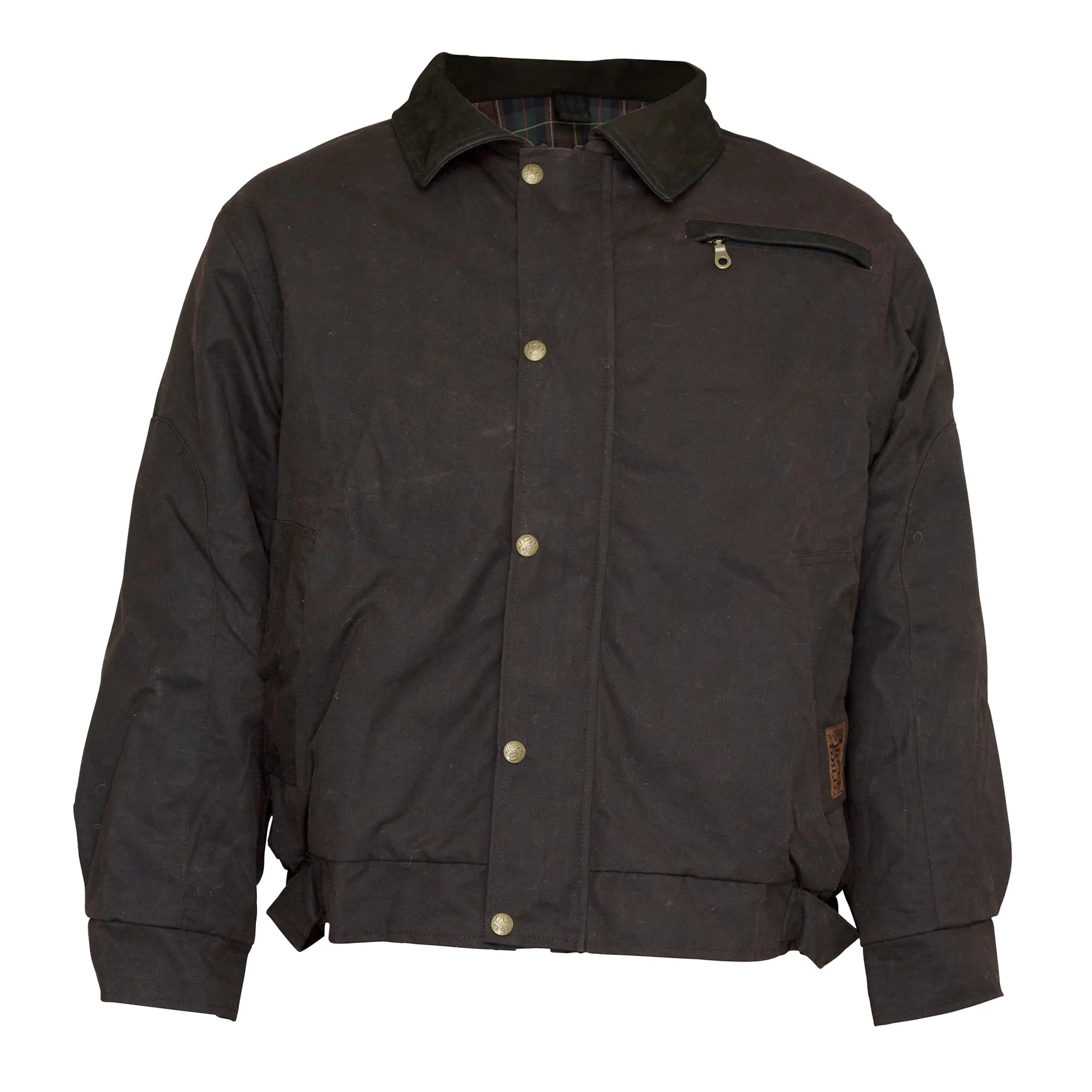 Burke & Wills Men's Swan Hill Bomber Jacket I Brown