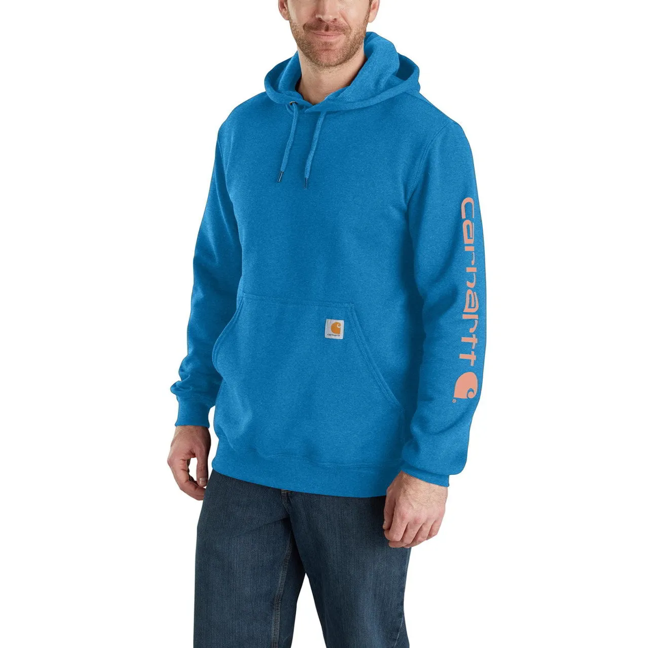 Carhartt Loose Fit Midweight Logo Sleeve Graphic Hoodie Men's