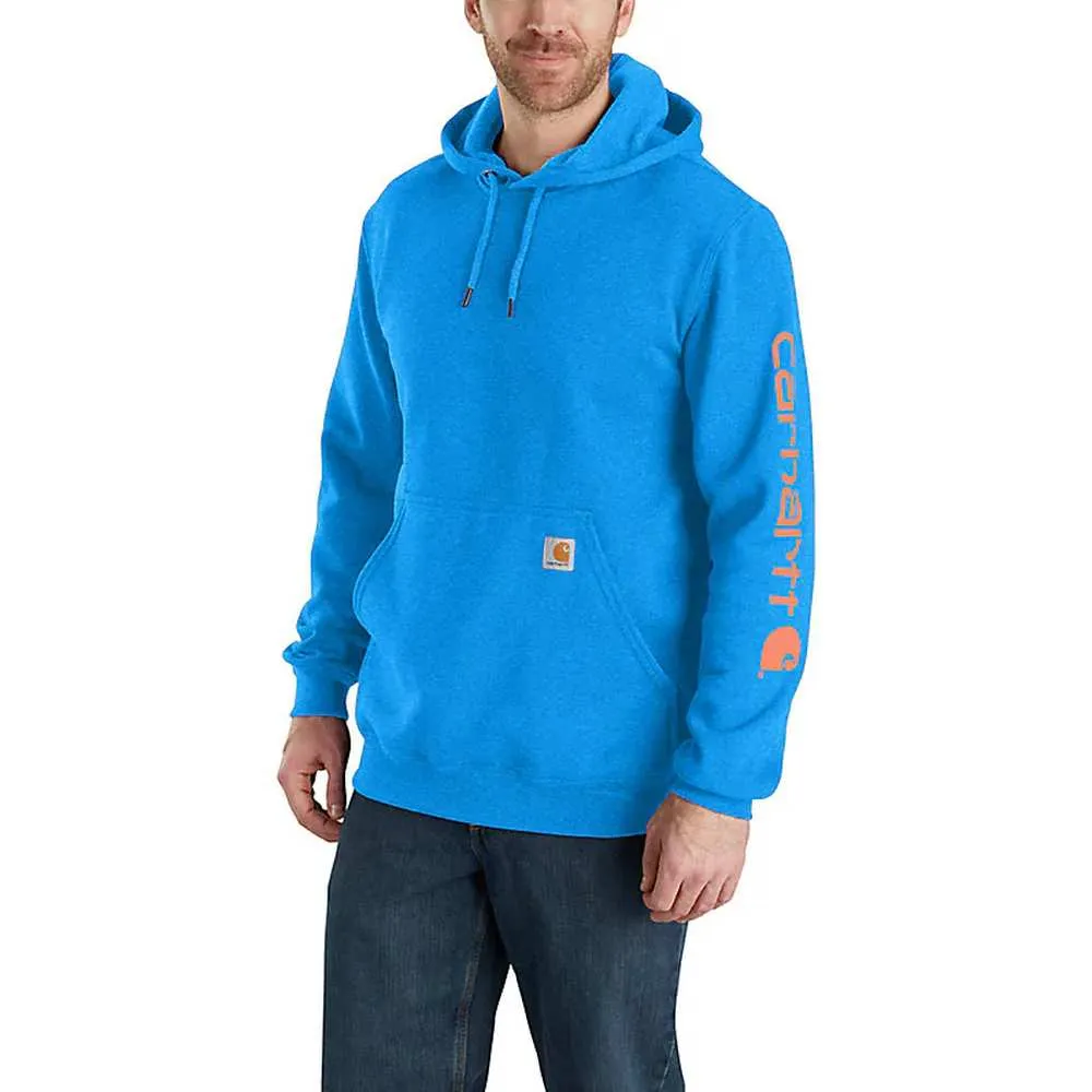 Carhartt Men's Midweight Logo Hooded Sweatshirt