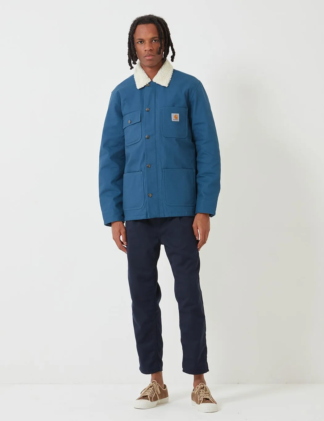 Carhartt-WIP Fairmount Coat - Prussian Blue Rigid