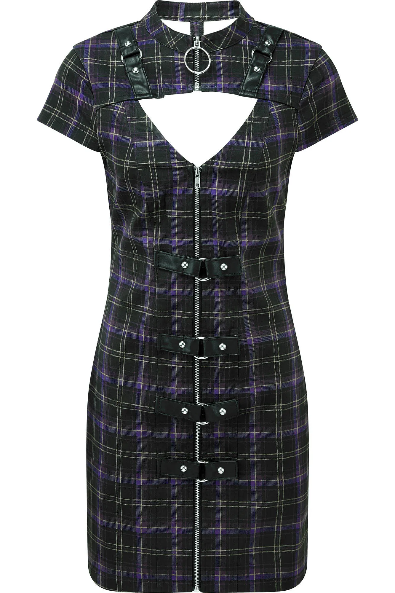 Casey Bodycon Dress [TARTAN]