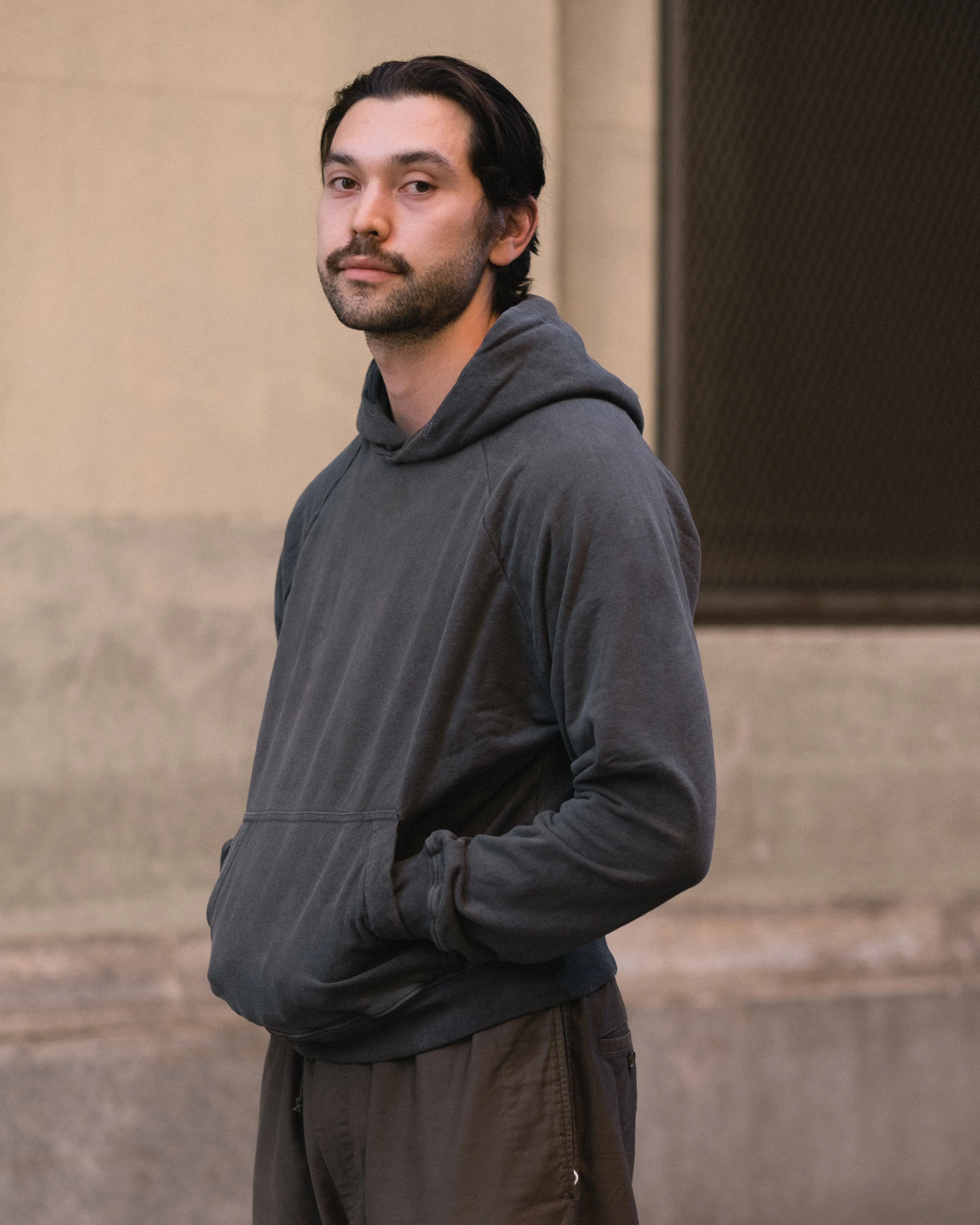 CHESTNUT DYED BOXING SWEATSHIRT