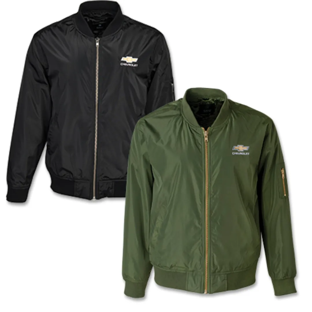 Chevrolet Gold Bowtie Unisex Bomber Jacket