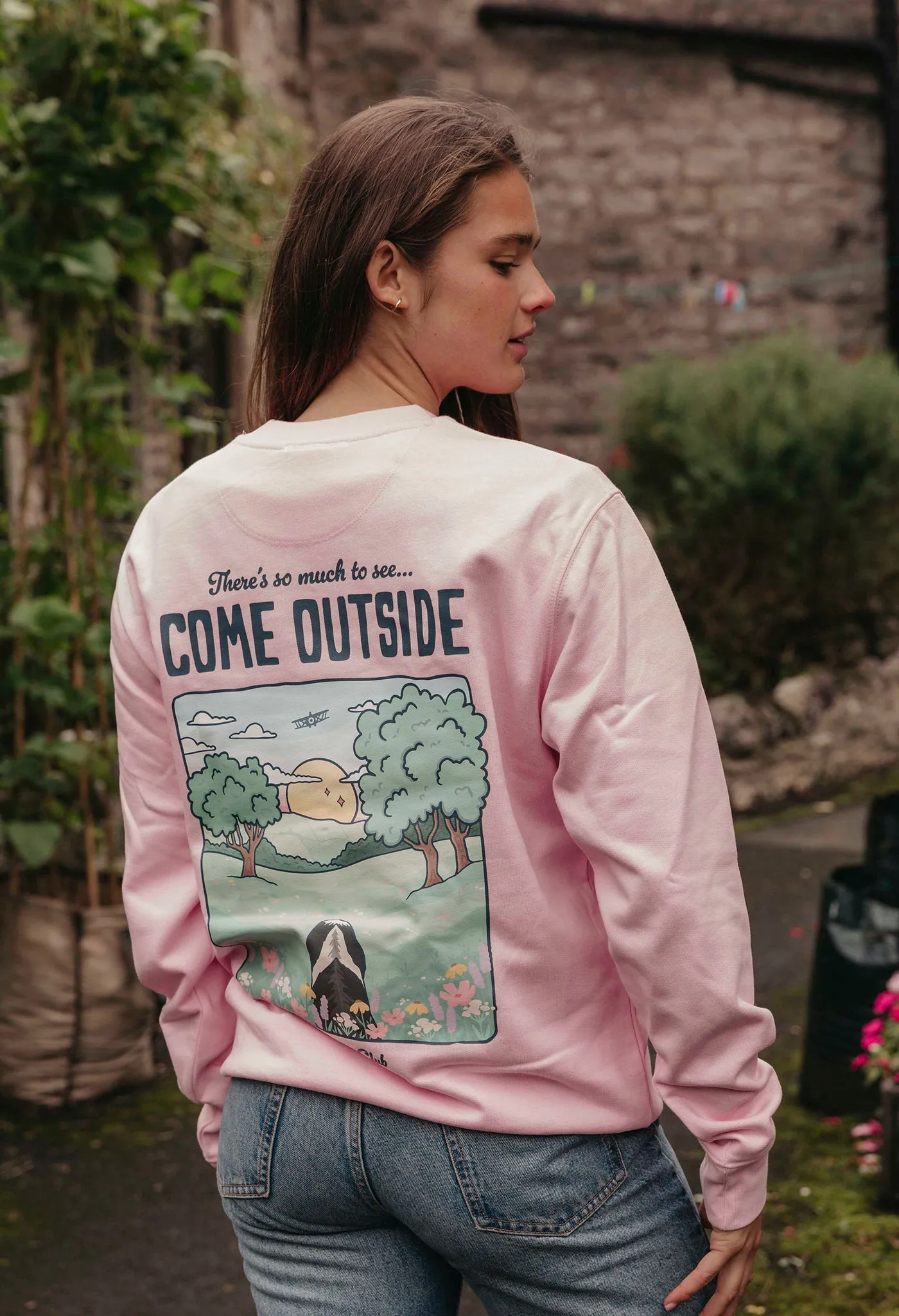 Come Outside Organic Cotton Sweatshirt