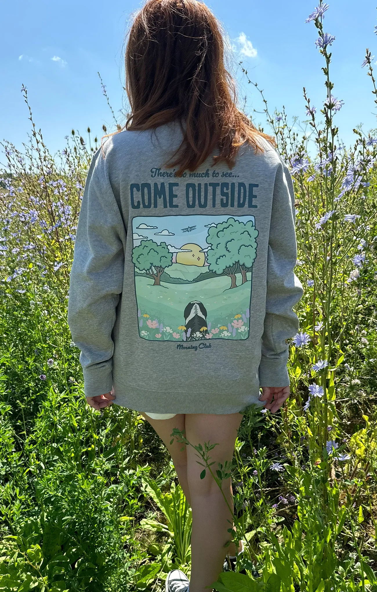 Come Outside Organic Cotton Sweatshirt