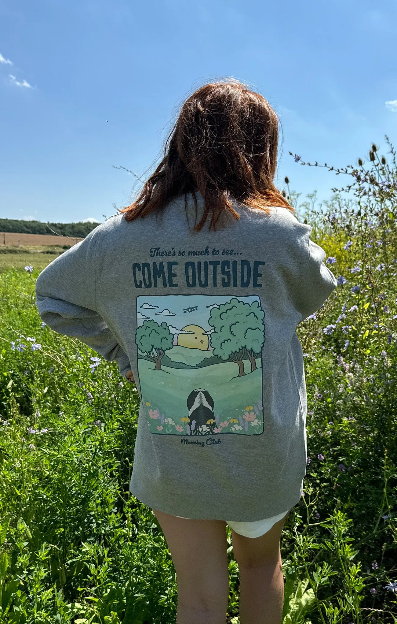 Come Outside Organic Cotton Sweatshirt