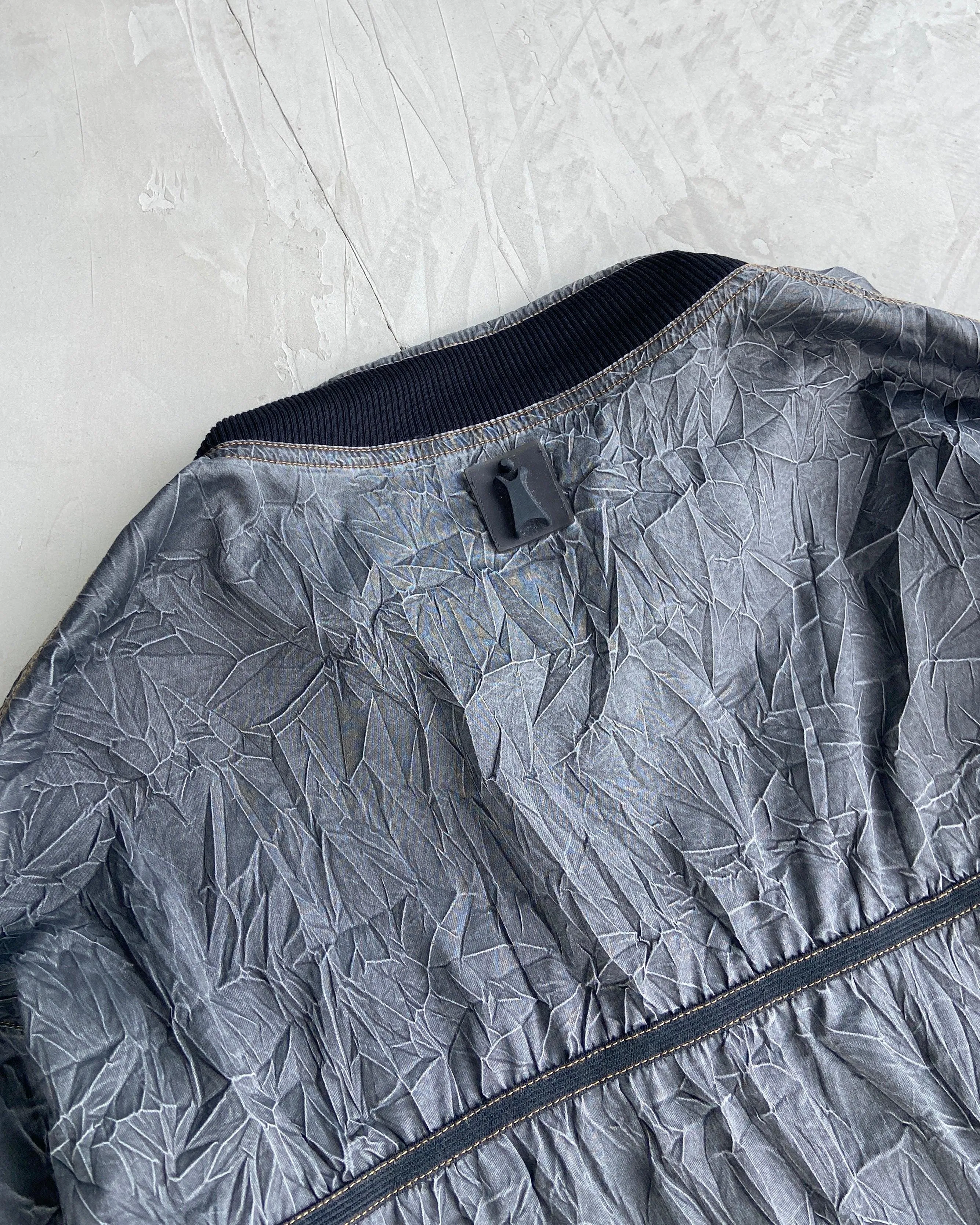 COP COPINE 2000'S TEXTURED CARGO JACKET -  M