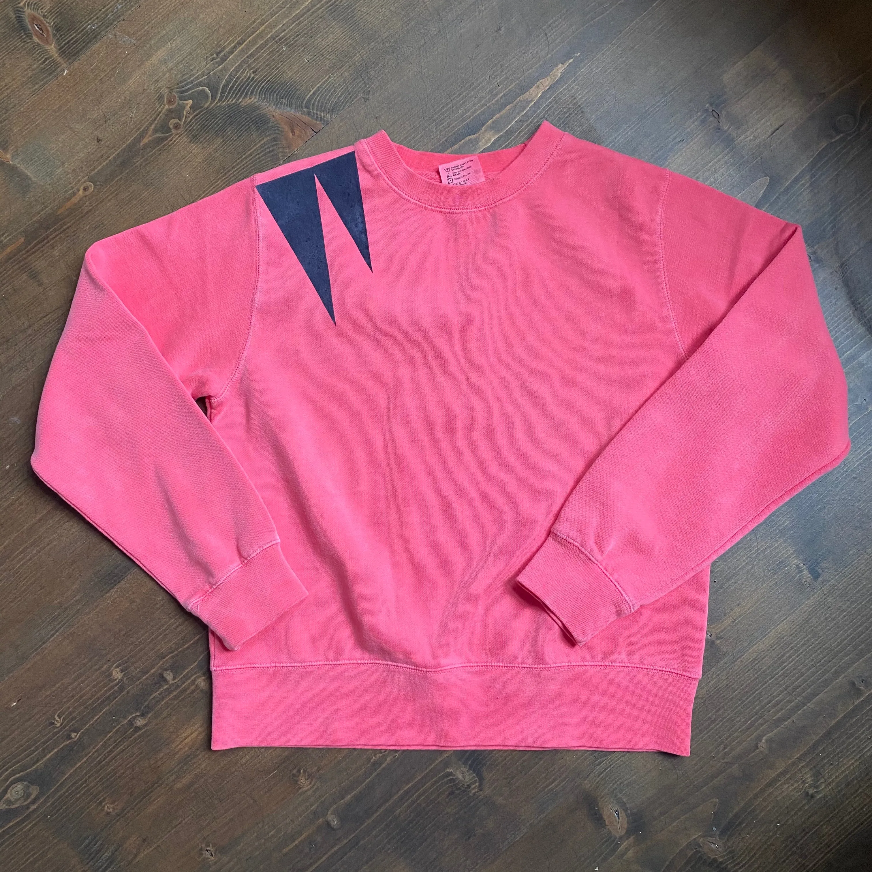 Coral Geo Shoulder Jumper