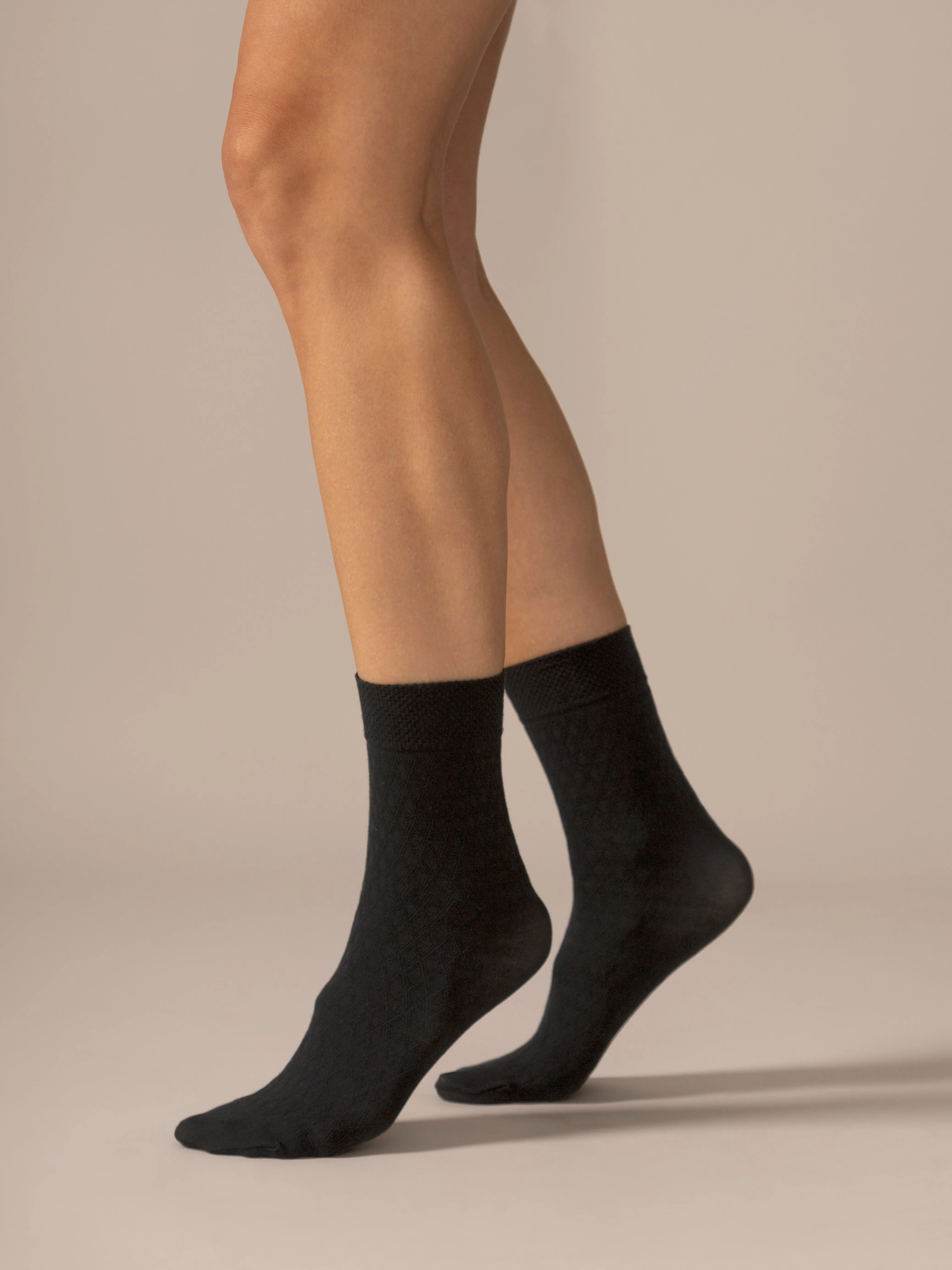 Diamond Light Socks in Black