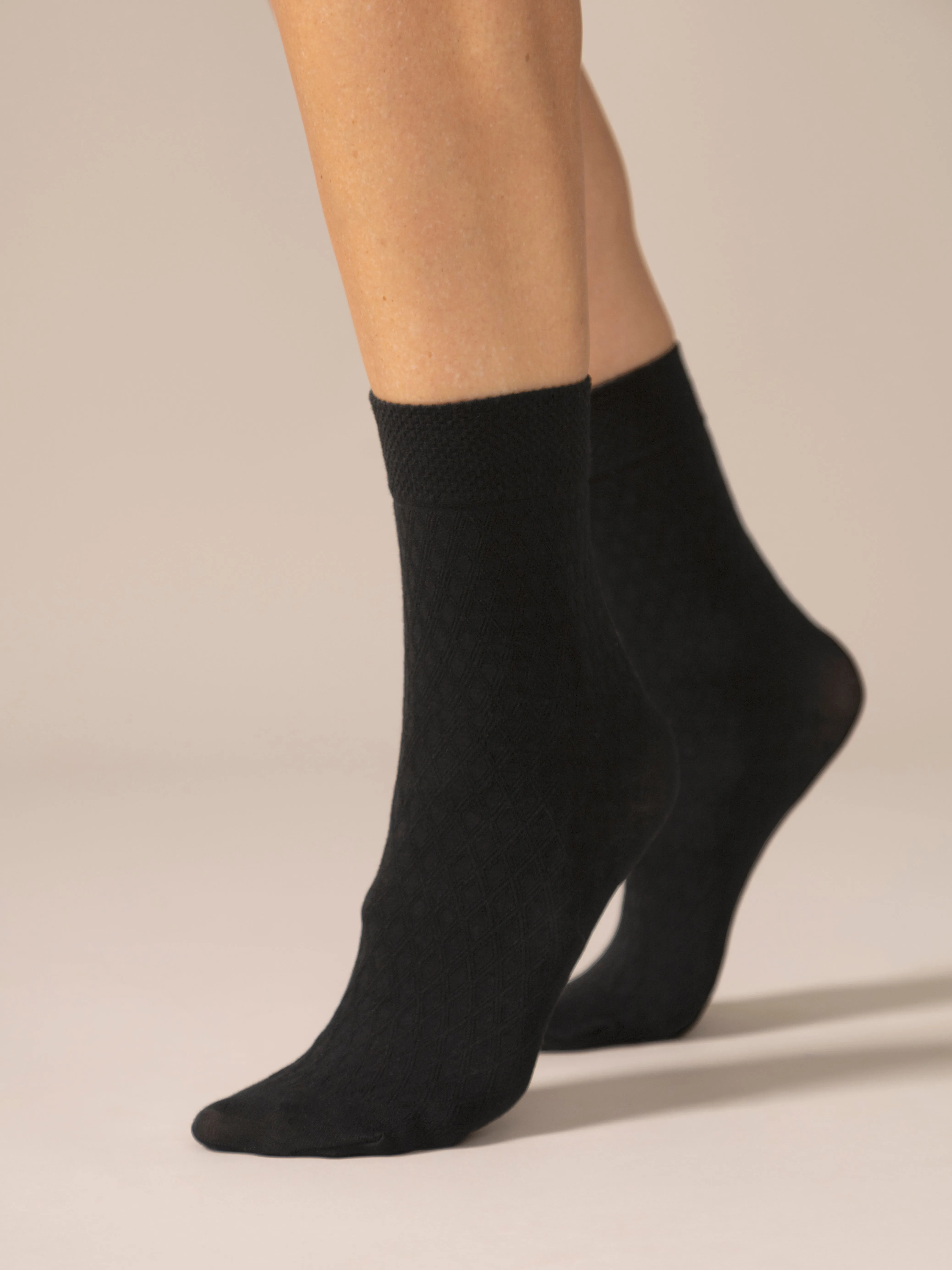 Diamond Light Socks in Black