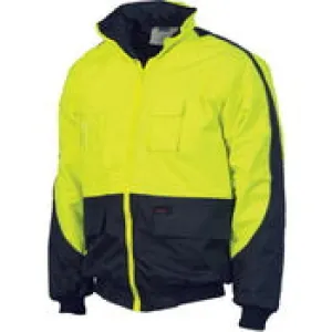 DNC Hi Vis Contrast Bomber Jacket (3991)