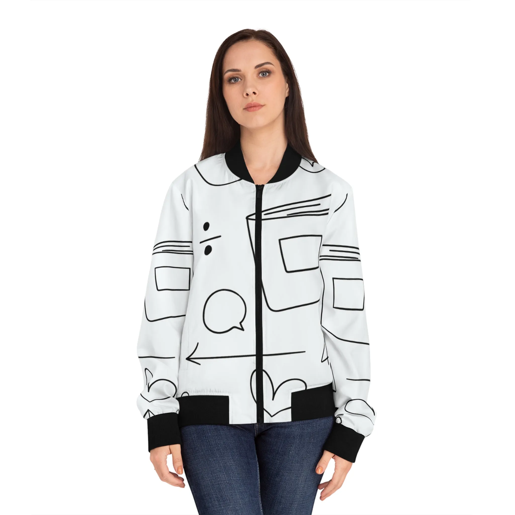 Dooddle - Inovax Women's Bomber Jacket