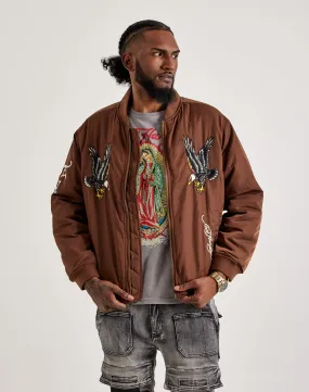 Ed Hardy Panther Bomber Jacket