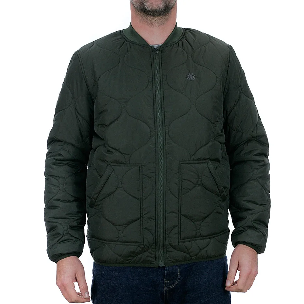 Element Northwoods Bomber Jacket Forest Night Green