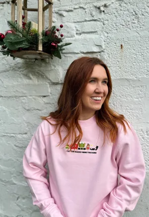 Elf Embroidered Organic Cotton Sweatshirt