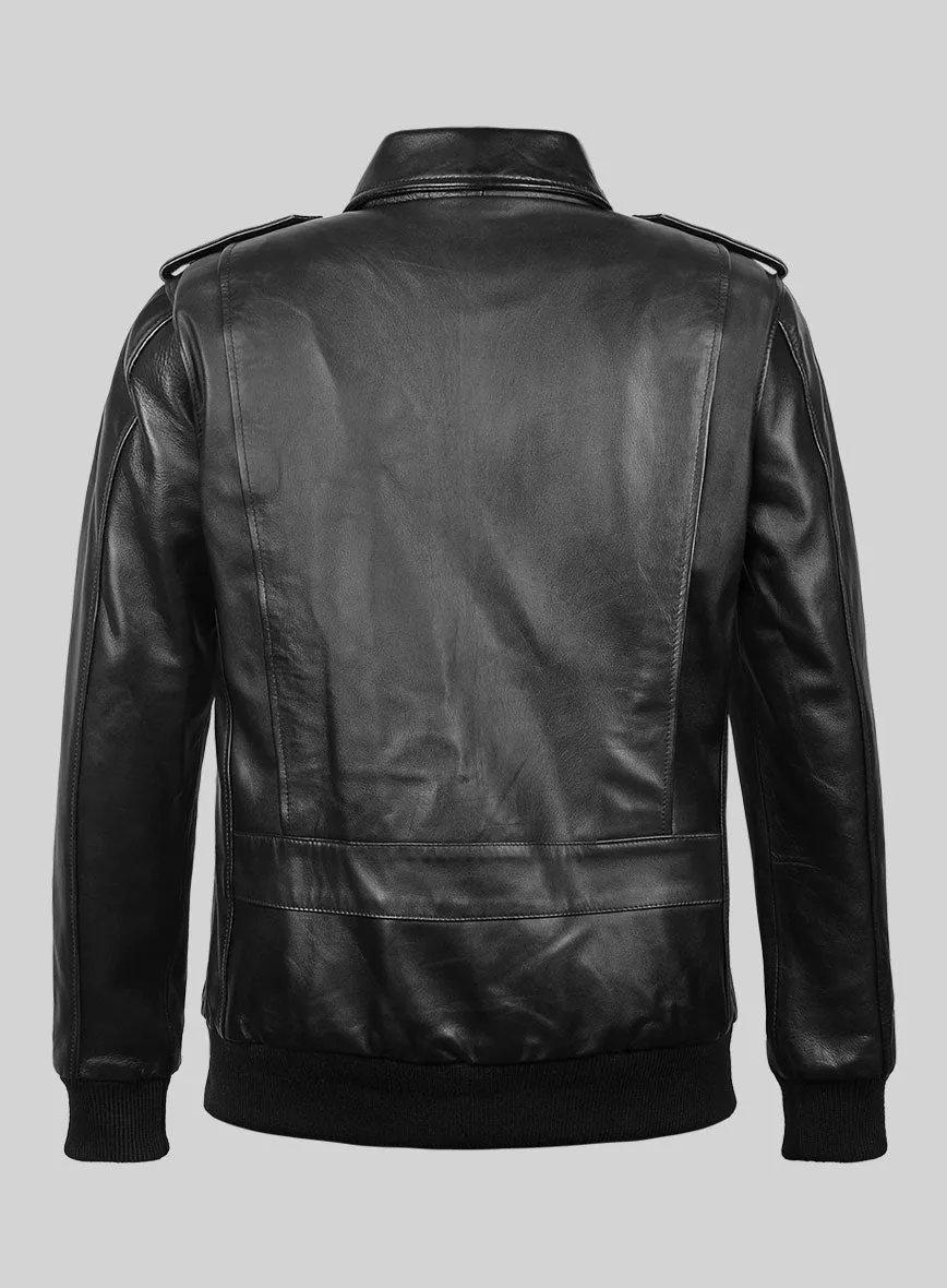 Elite Aviator Leather Jacket