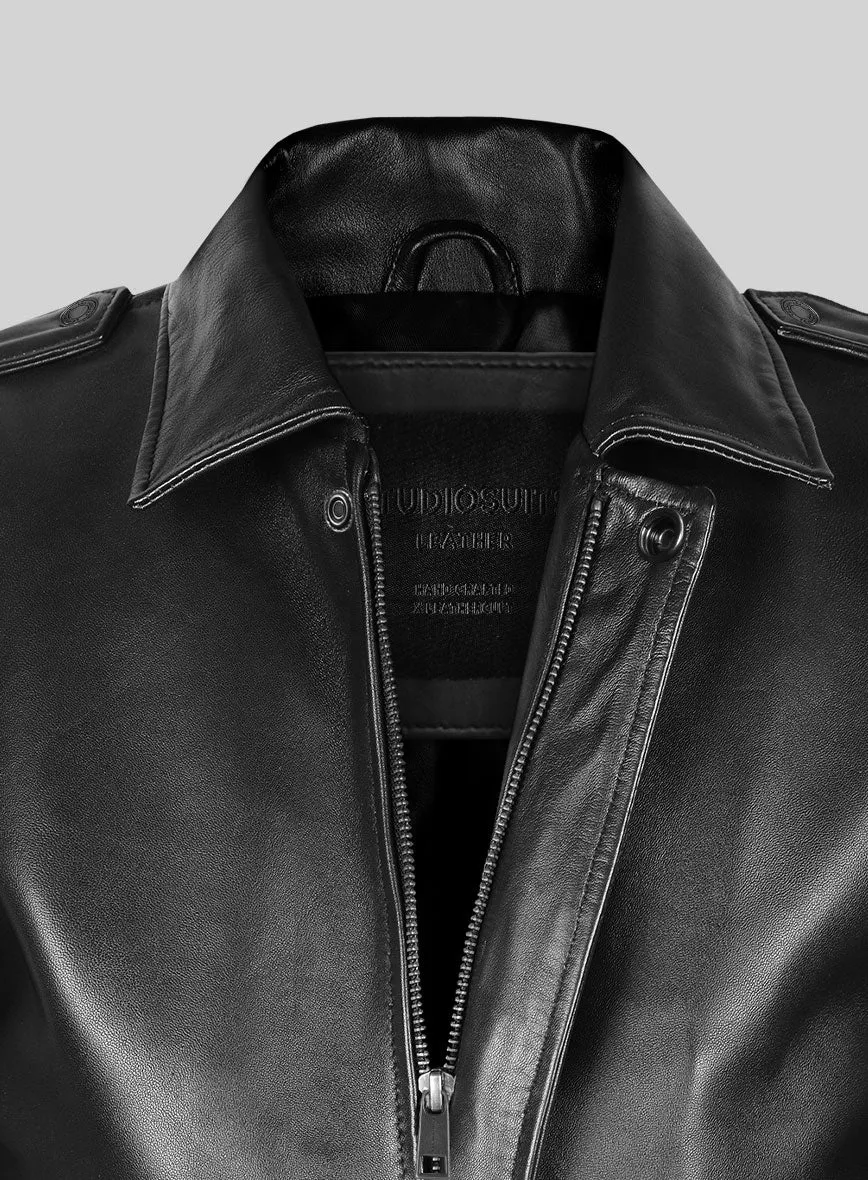 Elite Aviator Leather Jacket