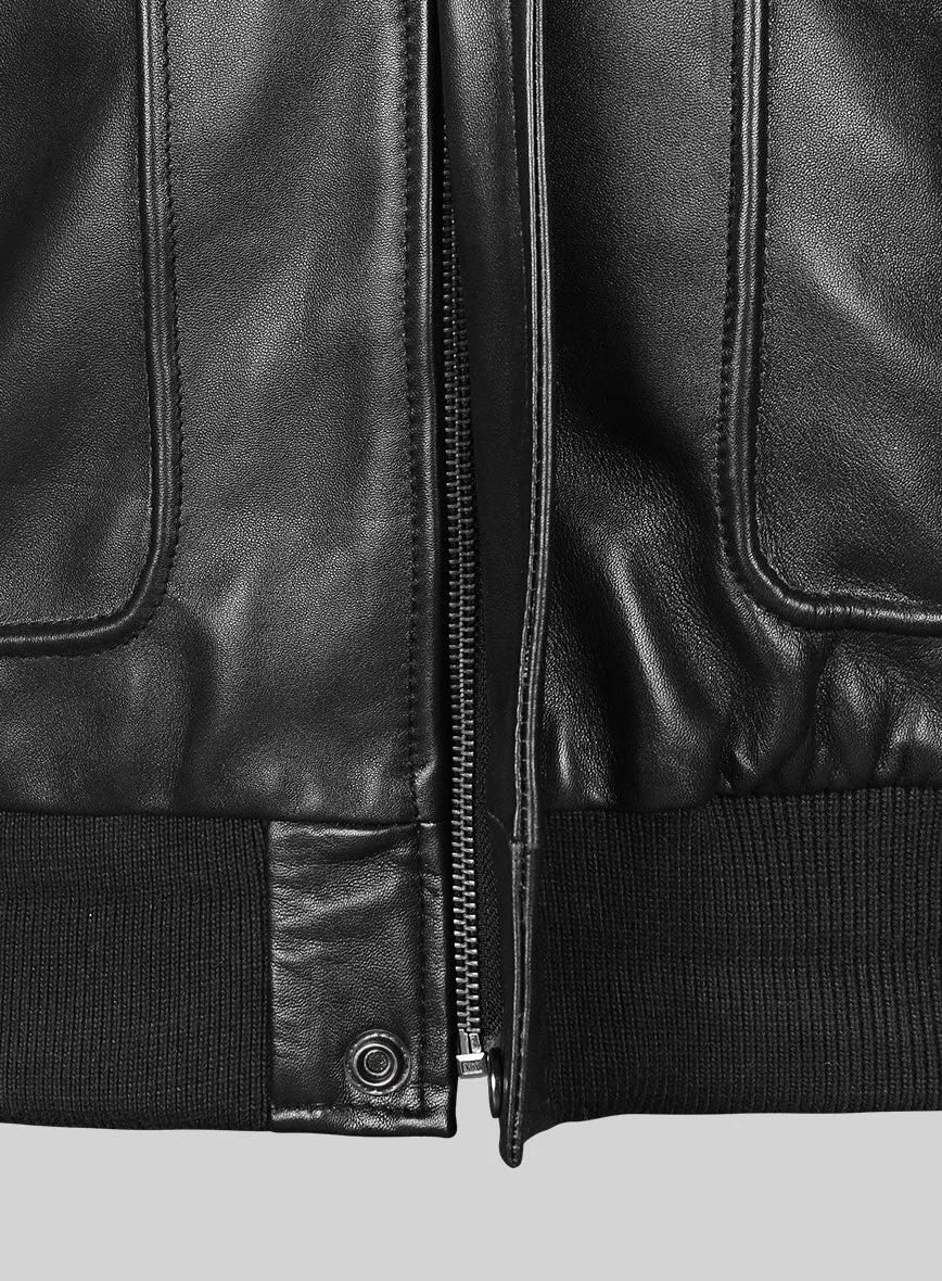 Elite Aviator Leather Jacket