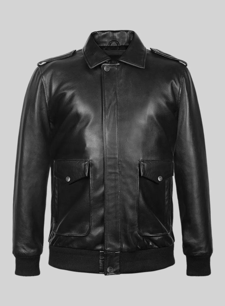 Elite Aviator Leather Jacket