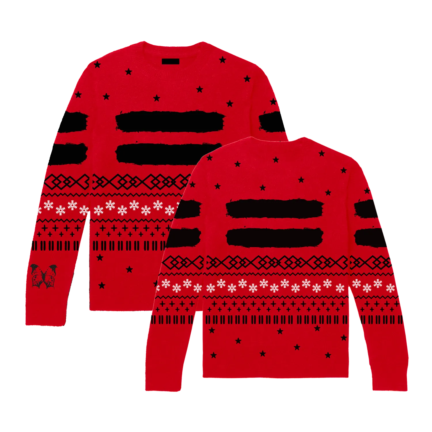 Equals Red Christmas Jumper